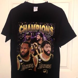 Lakers 2020 NBA champions graphic tee